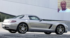 Image de Mercedes SLS AMG de Bacary Sagna