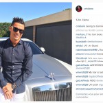 Imaged e Rolls-Royce Phantom de Cristiano Ronaldo