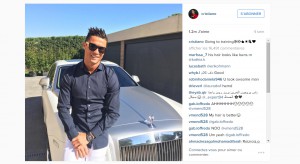 Imaged e Rolls-Royce Phantom de Cristiano Ronaldo