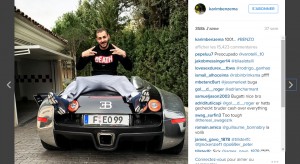 Image de Bugatti Veyron de Karim Benzema