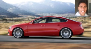 Image d'udi A5 Sportback de Raphaël Varane