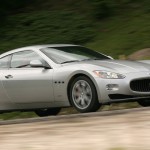 Image de Stéphane Ruffier et sa Maserati GranTurismo