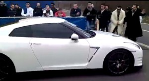 Image de Thiago Silva et sa Nissan GT-R