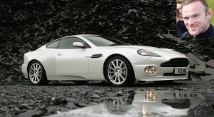 Image de Wayne Rooney et l’Aston Martin Vanquish S